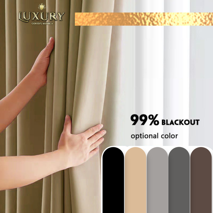 Luxury Cover Manila Curtain Sale 1 pc Curtain for window Bedroom and