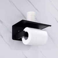 Toilet Paper Holder Sanitary Paper Roll Holder Paper Towel Holder SUS 304 Mobile Phone Holder Bathroom Multi-function Shelves