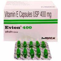 Evion 400 vitamin E สำหรับใบหน้ามือเล็บและเส้นผม EXP 04/2024