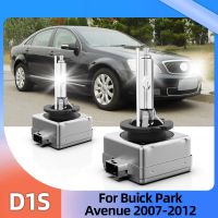 ไฟหน้ารถ2ชิ้นหลอดไฟซีนอน Hid 6000K โคมไฟอัตโนมัติสว่าง35W D1s สำหรับ Buick Park Avenue ปี2007ถึง2012 2011 2010 2009 2008