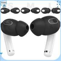 FCOCA 3Pairs Anti Slip Protective Replacement Eartips Earbuds Silicone Case Cover