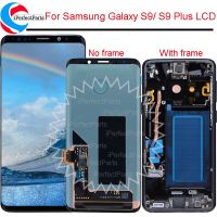 Super AMOLED Pantalla สำหรับ Samsung S9บวก S9 + G9650 LCD หน้าจอสัมผัสหน้าจอประกอบสำหรับ Samsung Samsung S9แสดง G9600ที่มีกรอบ