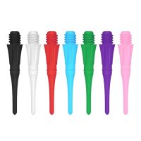 ۞♈ Plastic Dart Tips 100 Packs 2BA POM Points for Soft Tipped Darts and Electronic Dartboard