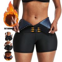 【LZ】 Sauna Waist Trainer para Mulheres Body Shaper Shorts Cinto de Emagrecimento Bainha Fitness Shapewear Calças Barriga Leggings Thermo Gym