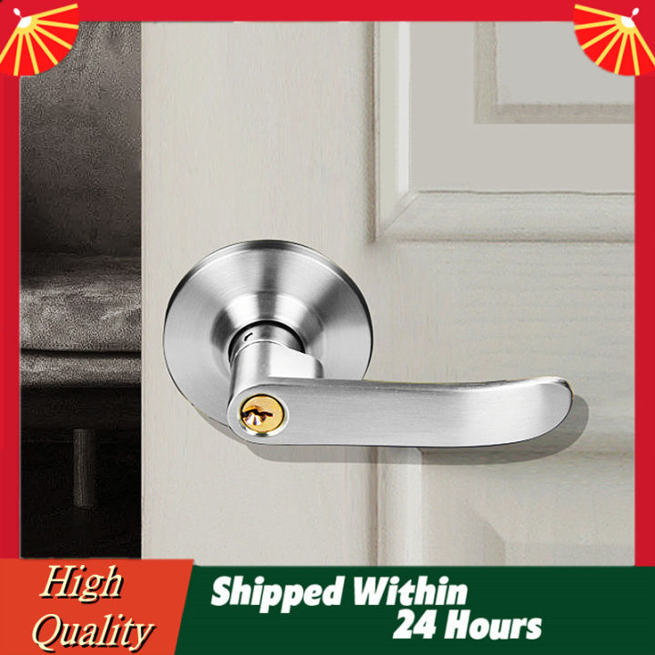 Door lock Lever Type Door Knob Entrance Lock Set Door Lock Main Door ...