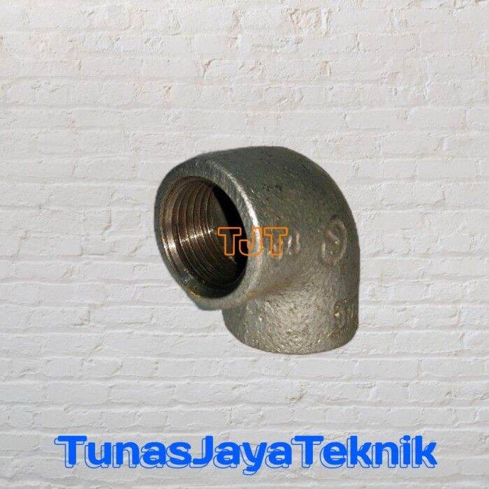 Knee Gip 3/4" X 1/2" Sambungan Pipa Gip Besi Galvanis | Lazada Indonesia