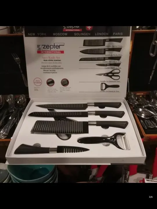 Zepter 6 Pcs Knife Set Lazada PH