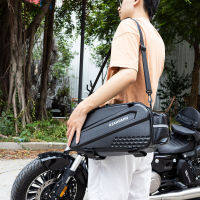 Lixada 3-In-1 Bike Rack Bag Trunk Bag Waterproof Bicycle Rear Seat Bag With 2 Side Hanging Bags Cycling Cargo Luggage Bag