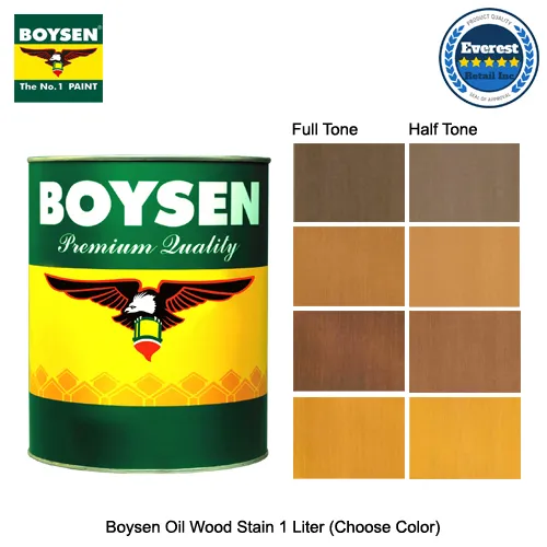 Boysen Oil Wood Stain 1 Liter Choose Color Lazada Ph - Maple Paint Color Boysen