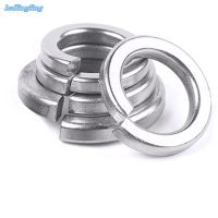 2/50/100pcs GB93 A2 304 Stainless Steel Spring Split Lock Washer Elastic Gasket M1.6 M2 M2.5 M3 M4 M5 M6 M8 M10 M12 M16 M20 M24