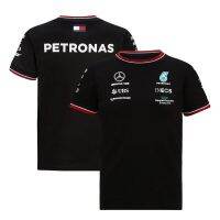 ใหม่ เสื้อกีฬาแขนสั้น ลายทีมแข่งขัน F1 และทีมเบนซ์ F1 และเสื้อยืด แฟชั่นฤดูร้อน สําหรับทุกเพศ 2022