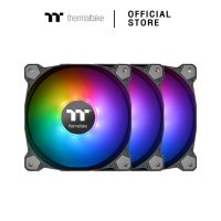 Thermaltake Pure Plus 12 LED RGB Radiator Fan Case TT Premium Edition 3-Fan Pack (CL-F063-PL12SW-A)