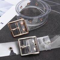 【CW】 1pc Fashion Waist Belts for Waistband Transparent Unfading Adjustable Shaped Buckle