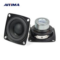 AIYIMA 2Pcs 2 Inch Full Range Speakers 20 Core 4 Ohm 10W Enthusiast DIY Flat Arc Rubber Edge Neodymium Magnet HiFi Speaker