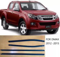 4ชิ้น (พร้อมสต็อก) WEATHERSTRIP Isuzu Dmax 2012 - 2018 Weatherstrip ซีลหน้าต่าง,รถหน้าต่างปั้นตัด