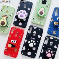 【Great. Cell phone case】 3D น่ารักการ์ตูนโทรศัพท์สำหรับ Huawei P40 Lite P30 Lite P20 Lite Nova 3E 4E อะนิเมะซิลิโคนฝาครอบ P20 Pro P30 Pro