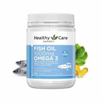 Healthy Care Fish Oil Omega3 1000 MG 400 เม็ดExp.06/2025 รายละเอียดตามภาพด้านล่าง