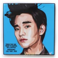 Kim Soo Hyun #2 คิมซูฮยอน นักแสดง เกาหลี Korea รูปภาพ​ติดผนัง pop art พร้อมกรอบและที่แขวน กรอบรูป คำคม แต่งบ้าน ของขวัญ รูปภาพ โปสเตอร์