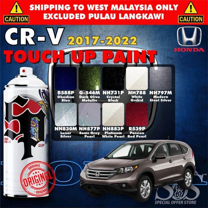 HONDA CRV 2017 】💯 Original Touch Up Paint Aerosol Spray Car Spray