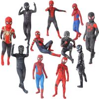 Avengers Kids Halloween Spiderman Costume Compatible Superhero Costume Set Kids Party Cosplay 3D Style Best Gift