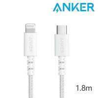 Anker USB C ถึงสายเคเบิลหลอดไฟการรับรอง Mfi PD ชาร์จเร็ว Cab Powerline ที่เลือก + ไนลอนถักสำหรับ iPhone 12 13 14 Pro Max