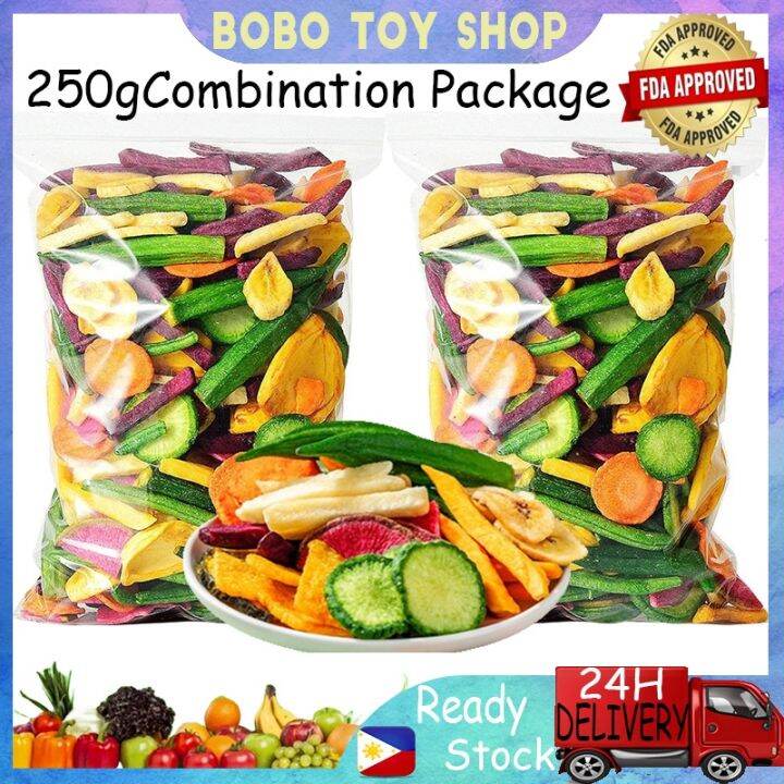 Hot Package】250g/14 Vegetables chips and Dried fruits