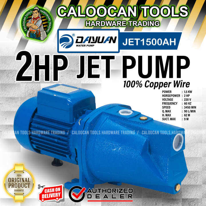 Dayuan Italy 2hp Jet Pump Copper Wire Jet1500ah Caloocan Tools Lazada Ph 3879