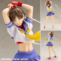 Figure ฟิกเกอร์ งานแท้ 100% Kotobukiya จาก Street Fighter x Bishoujo Statue Round 2 สตรีทไฟเตอร์ Sakura Kasugano ซากุระ คาซุกาโนะ 1/7 ชุดนักเรียน Ver Original from Japan Anime อนิเมะ การ์ตูน มังงะ คอลเลกชัน ของขวัญ New Collection ตุ๊กตา manga Model โมเดล