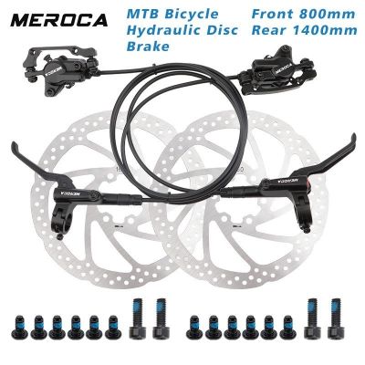 MTB Bike Hydraulic Disc Brake 8001400mm HD-M800 Road Mountain Bike Oil Brake Front Rear Bike Caliper Clamp Free Shipping