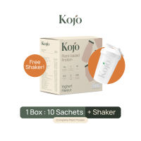 Box + Shaker Set: Kojo Plant Protein Yoghurt Flavour โปรตีนจากพืช รสโยเกิร์ต 1 กล่องพร้อมแก้วเชค