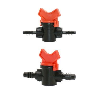 ✐◇ Drip irrigation 1/4 Garden tap 3/8 Water valve 4/7 garden hose irrigation valve 8/11 2-way waterstop Connector fittings 1 pcs