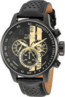 Invicta Mens 19289 S1 Rally Analog Display Japanese Quartz Black Watch