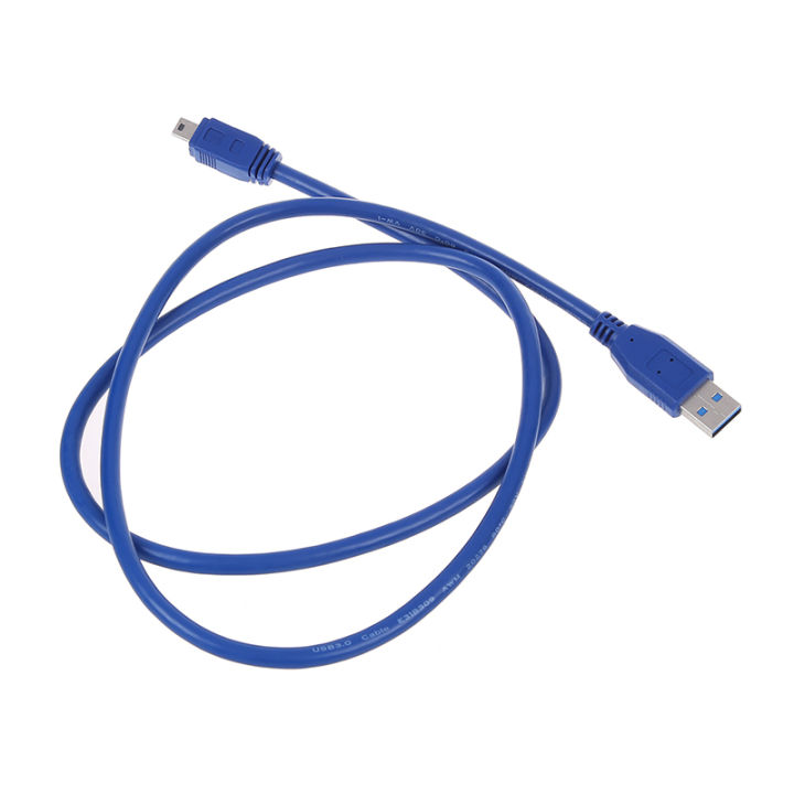 blue-superspeed-usb-3-0-type-a-male-to-mini-b-10-pin-male-adapter-cable-cord