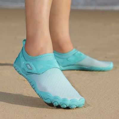【Hot Sale】 Outdoor seaside river tracing shoes men and women wading non-slip anti-cut swimming summer amphibious soft-soled beach