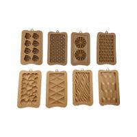 Premium Kitchen Mould Tool Silicon Molds Chocolates Coffee Color Silicone Bar Mold For Chocolate Cake Bread  Cake Cookie Accessories