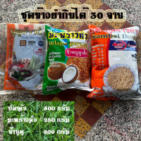 ชุดข้าวยำ ชุดนี้ทานได้ 30 จาน (อาหารสำเร็จรูปพร้อมทาน) ปลาคั่ว มะพร้าวคั่ว น้ำบูดูข้าวยำ ชุดข้าวยำปักษ์ใต้ (พร้อมส่ง)