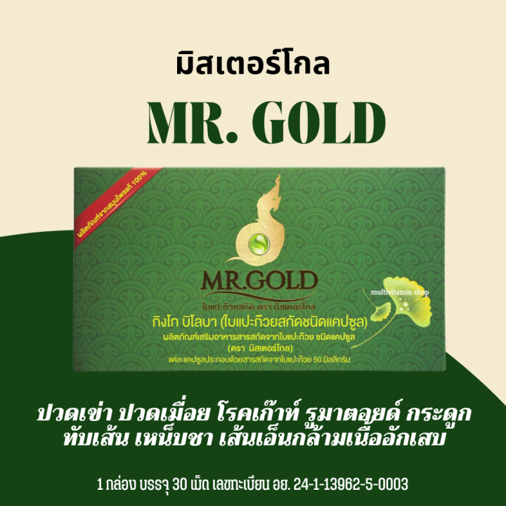 mr-gold-มิสเตอร์โกล-ใบแปะก๊วยสกัด-ชนิดแคปซูล-กิงโก-บิโลบา-เหมาะสำหรับผู้ที่-ปวดเช่า-ปวดเมื่อย-ปวดหลัง-เก๊าท์-เหน็บชา-กระ