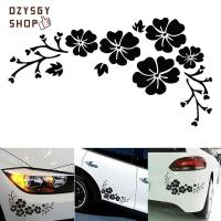 DZYSGY สติ๊กเกอร์ Hiasan Mobil ติดรถยนต์ลายดอกไม้,อุปกรณ์ตกแต่งภายนอกรถแต่งรถกันน้ำ