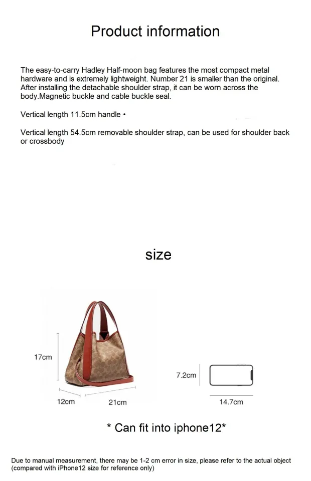 Buy Coach Hadley Hobo Bag with Detachable Sling Strap