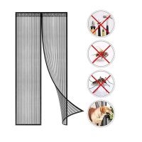 【LZ】 Summer Anti Mosquito Insect Fly Bug Curtains Magnetic Ployester Net Automatic Closing Door Screen Bedroom House Door Curtain