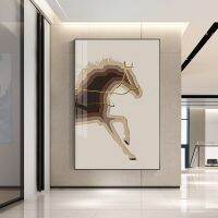 Creative Abstract Animal Canvas Painting - Horse, Elephant, Nordic Poster Print Wall Art Picture - Modern Living Room Decor - Cuadros