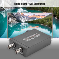 สะดวก HD SDI เป็น HDMI Video Converter BNC เป็น HDMI adaptor Audio Auto FORMAT Detection Converter