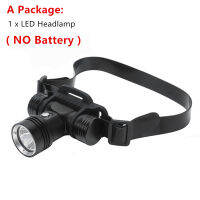 Diving Headlamp 100 Meters Underwater Headlight XM-L2 Led Scuba head Flashlight Torch Waterproof IPX8 18650 Lamp Light