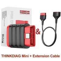 พร้อมสายเคเบิ้ลใหม่ THINKCAR THINKDIAG Mini เครื่องวิเคราะห์รถยนต์ทุกคันระบบเต็มวินิจฉัยอายุการใช้งานสแกน OBD2อ่าน/ล้างรหัสข้อผิดพลาด