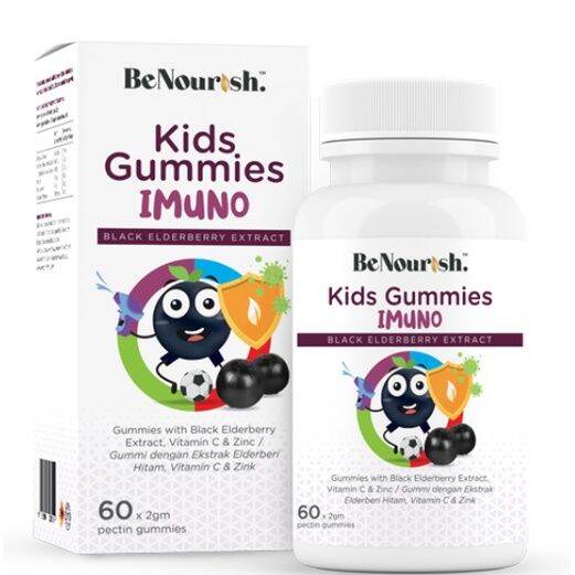 BeNourish Kids Gummies Imuno 60s ( Immunity Booster , High Vitamin C ...