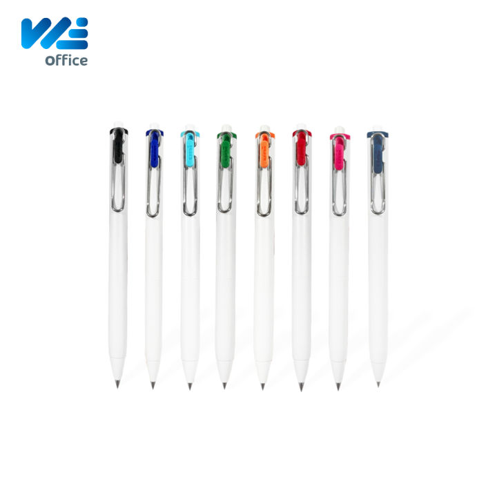 uni-ยูนิ-ปากกาเจล-ปากกาสี-ขนาดหัวปากกา-0-5-0-38-mm-รุ่น-uni-ball-one-รหัส-umn-s-05-38-set-8-สี