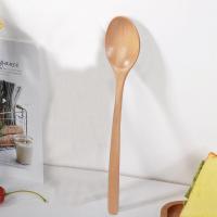 GOULD Wooden Spoon Fork Bamboo Kitchen Cooking Utensil Tools Soup-Teaspoon Tableware