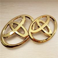 NEW Toyota Gold Emblem LogoCamry wish Hulix Vios  Front /Rear /Steering wheel LOGO ting ting