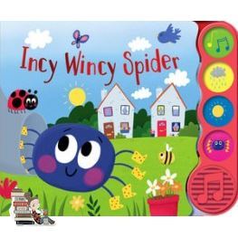 Happiness is all around. INCY WINCY SPIDER SOUND BOOK