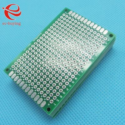 5pcs Double Side Copper Prototype PCB Tinned Universal Board Experimental Development Plate 40x60mm 4x6cm Baking Trays  Pans